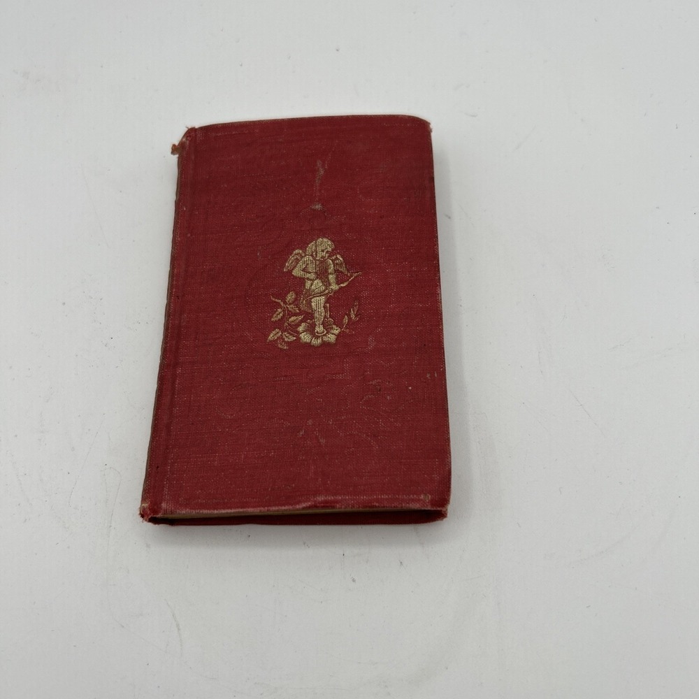 Kerr Doughty & Lapham The Loves of the Angels Book  Red Gilt Cupid Poetry 1800s